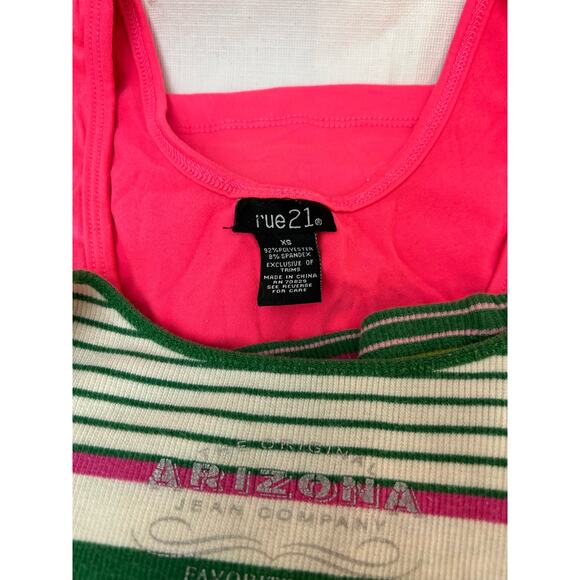 Women's Small Extra Small Tank Top Lot of 6 GUC Multicolor - Picture 7 of 7